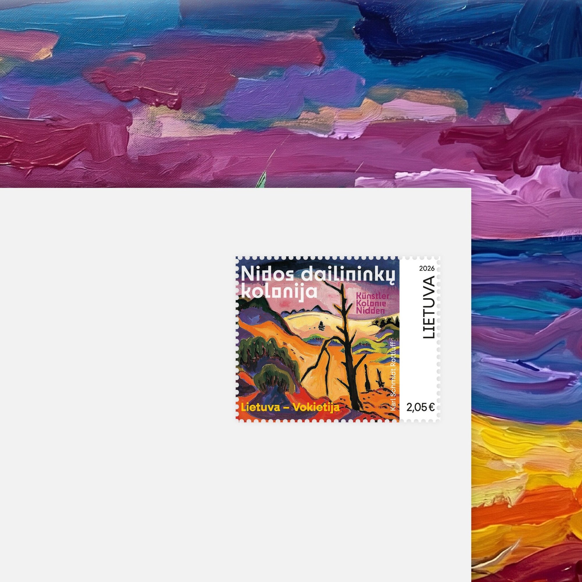 Lithuania and Germany Issue First Joint Postage Stamp