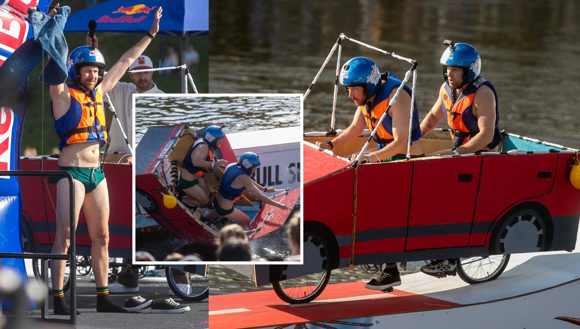Red Bull Tandemynės: Vilnius hosts first Baltic tandem cycling event