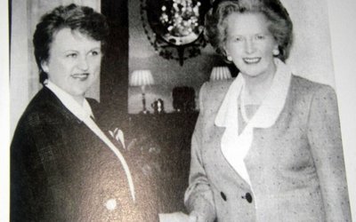 K. Prunskienė ir M. Thatcher