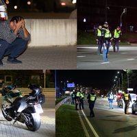 Naktinis reidas Vilniuje: gatvėje išvydo vaizdą, lyg gaudynės vyktų filme 
