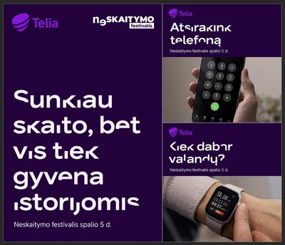 „Telia“ neskaitymo festivalis