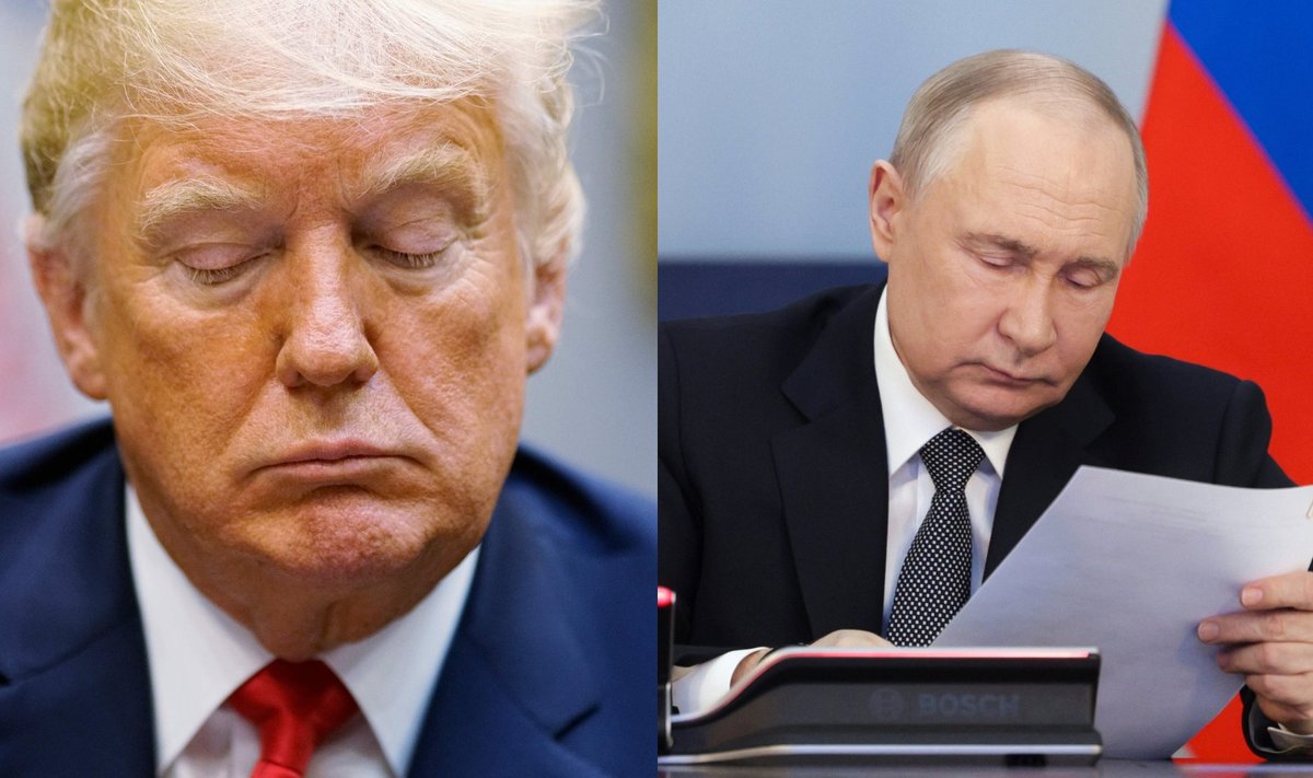 Donaldas Trumpas ir Vladimiras Putinas