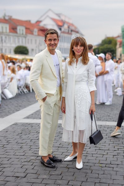 Vakarienė baltai (Le Dîner en Blanc) Vilniuje 2018