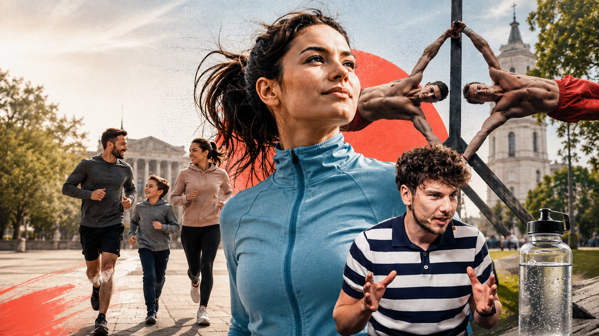 Delfi hosts 'Healthy Movement Conference' at Vilnius Sports Festival