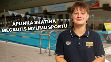 Įkvepianti plaukikė Gabrielė Čepavičiūtė: pagaliau įgyvendina taip siektą svajonę