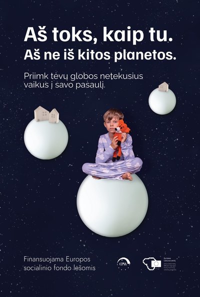 Socialinės kampanijos reklamos maketas