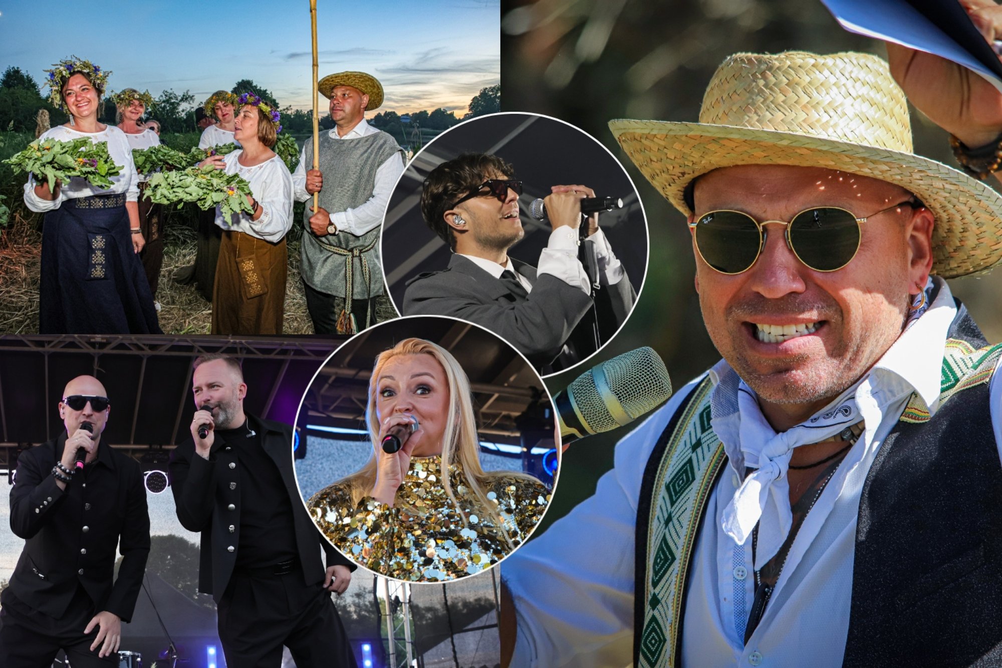 Remigijus Žiogas Hosts Grand Midsummer Festival in Viekšniai, Blending Tradition and Modern Spectacle