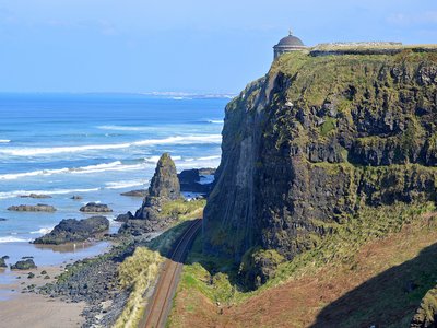 Downhill paplūdimys ir Mussenden šventykla, Šiaurės Airija