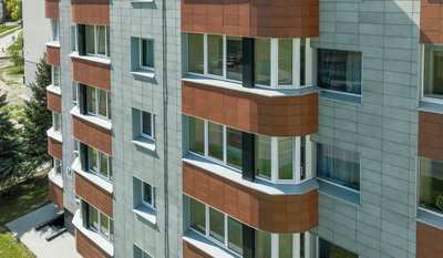 Modernizuotas daugiabutis Ukmergėje