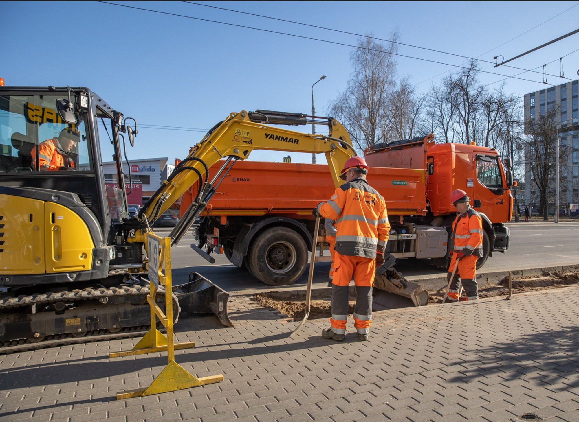 Traffic speed to be limited on Vilnius's Savanorių Avenue due to construction