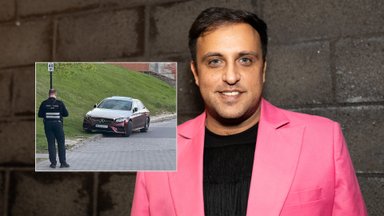 Internete plinta nuotrauka, kurioje Radži automobilis – neleistinoje vietoje: tiesa prajuokins
