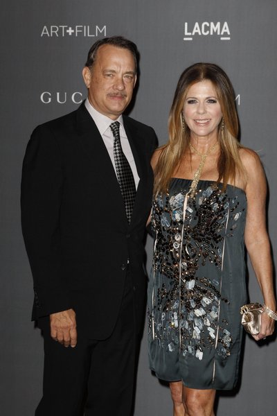 Tomas Hanksas and Rita Wilson