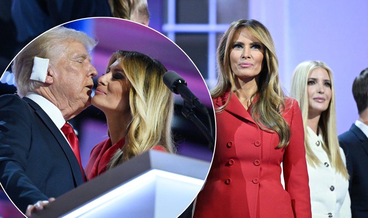 Melania Trump ir Donaldas Trumpas