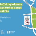 Vilniuje pradeda veikti ma?os tar?os zonos bandomasis projektas