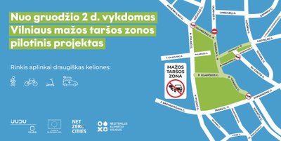 Mažos taršos zonos pilotinis projektas Vilniuje