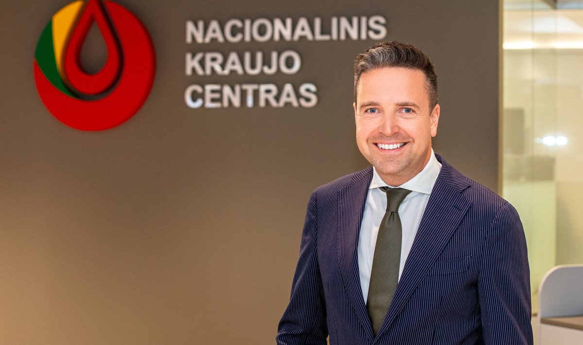 Nacionalinio kraujo centro direktorius D. Gutauskas