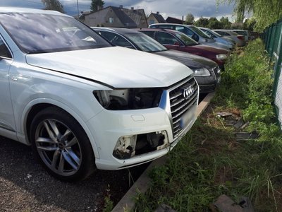 Kauno oro uosto aikštelėje vagys suniokojo "Audi Q7"