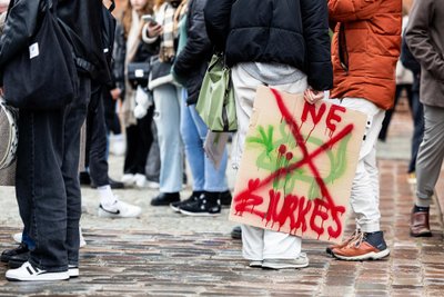 Mokinių protestas prie Švietimo, mokslo ir sporto ministerijos