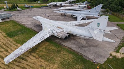 Vienintelis Ukrainos Tu-160 muziejuje