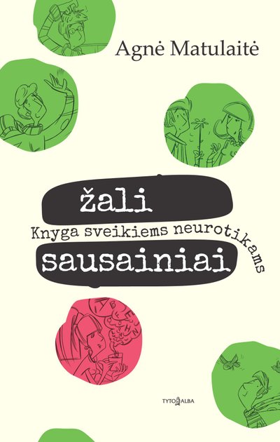 Žali sausainiai (knygos viršelis)