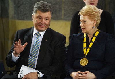 Petro Porošenka ir Dalia Grybauskaitė