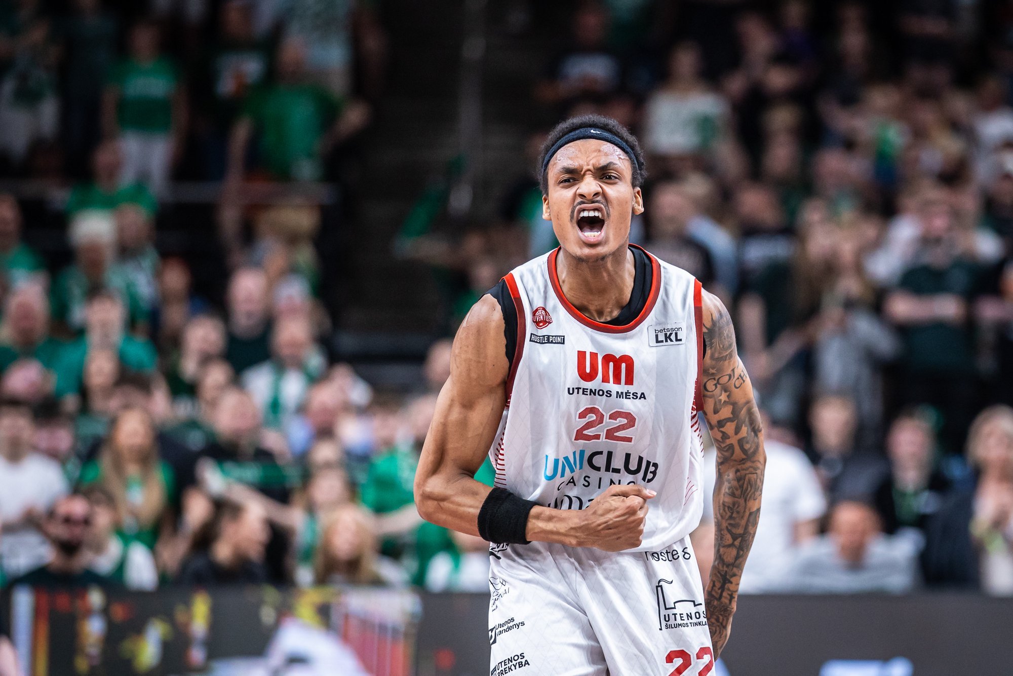 Žalgiris signs long-term deal with American player who shone in LKL playoffs