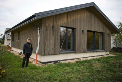 Šeima planuoja užtrukti dar porą metų, nes viską daro be paskolos, iš santaupų.