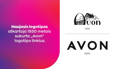 AVON logotipas