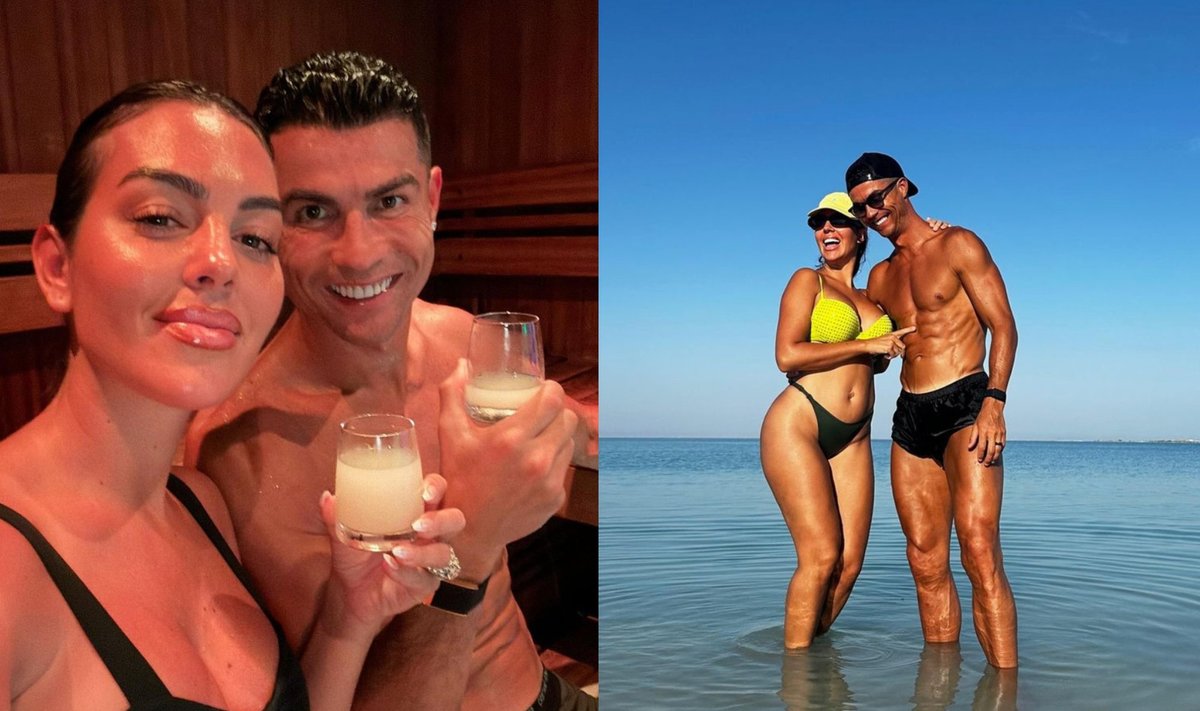 Cristiano Ronaldo ir Georgina Rodriquez