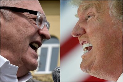 Vladimiras Žirinovskis ir Donaldas Trumpas 