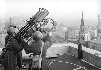 Maskva 1941 ruošiasi atremti antskrydį