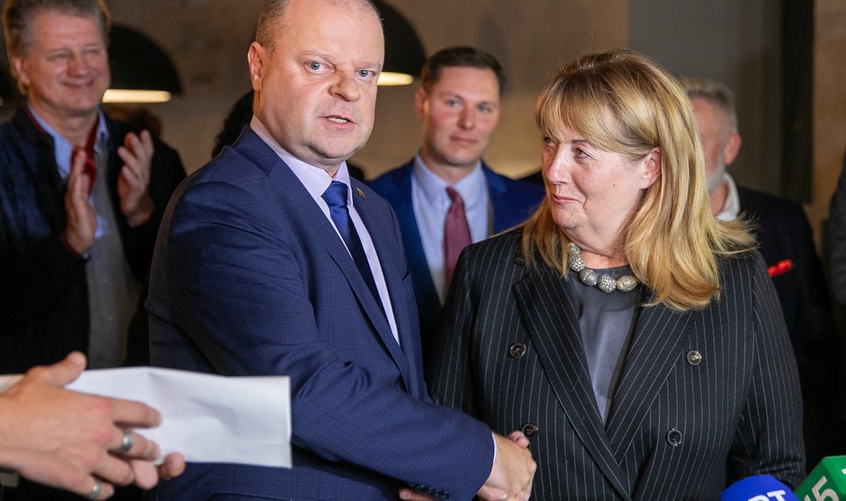 Saulius Skvernelis, Vilija Blinkevičiūtė