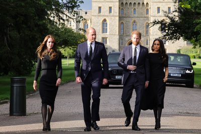 Princas Williamas, Kate Middleton, princas Harry ir Meghan Markle