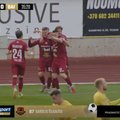 Šventė Telšiuose: į savo stadioną pergalingai grįžęs „Džiugas“ kyla į antrą vietą