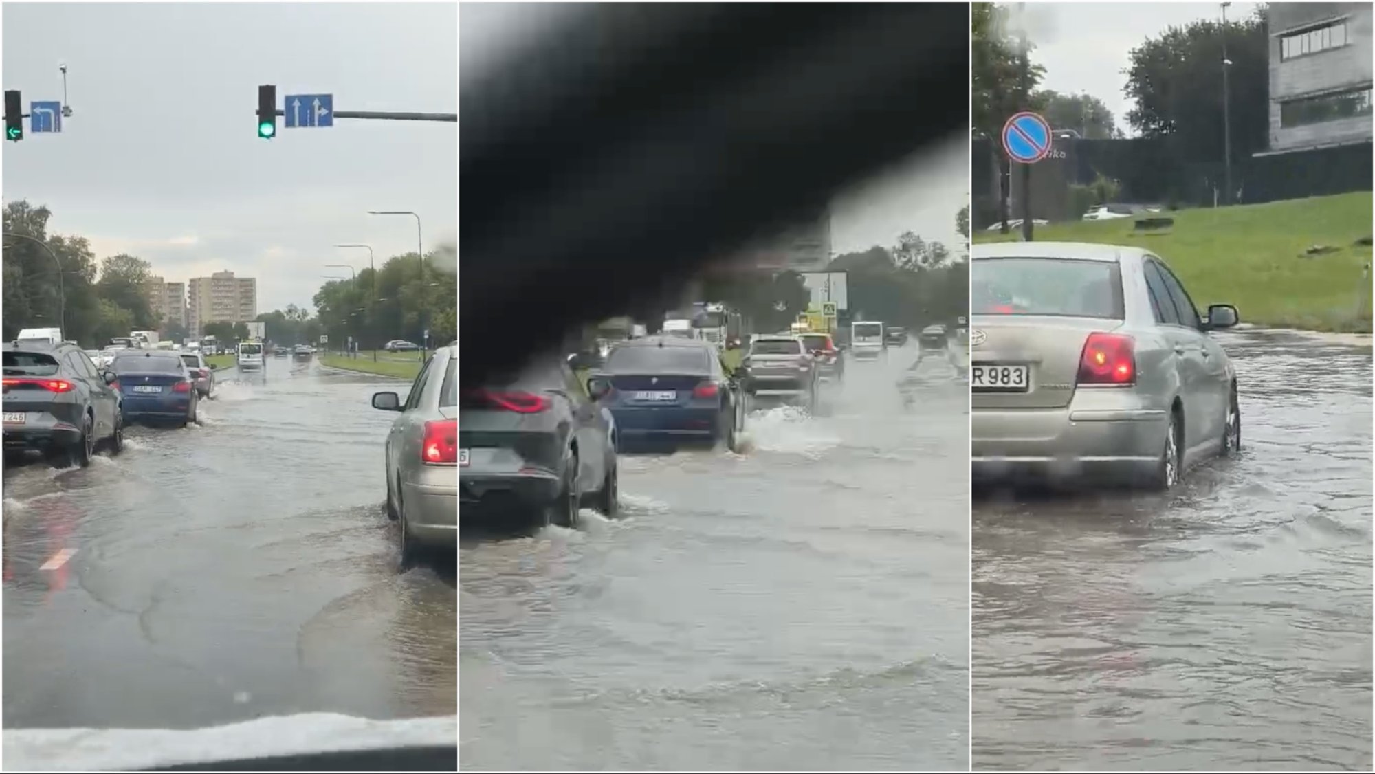 Heavy rains and thunderstorms expected across Lithuania