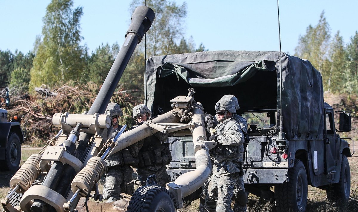 Military exercise in Lithuania