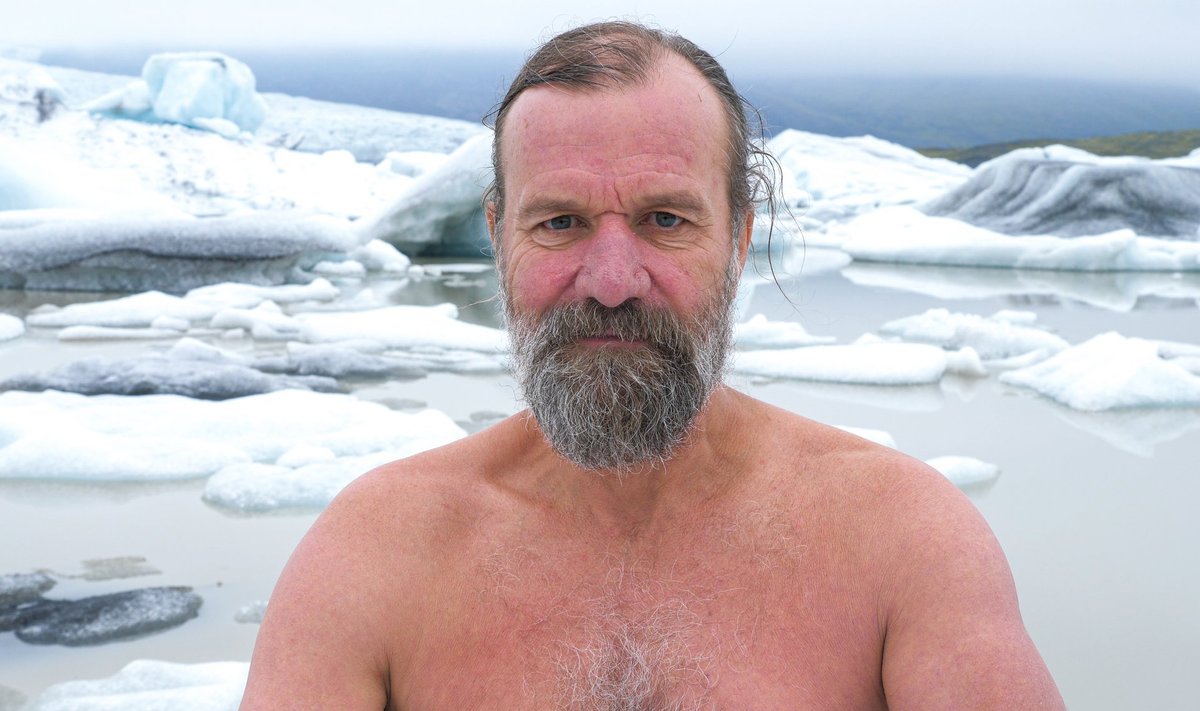 „Ledo žmogumi“ pramintas olandas Wim Hof