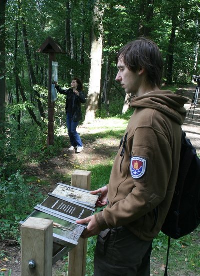 Žiegždrių geologinis takas Kauno marių regioniniame parke