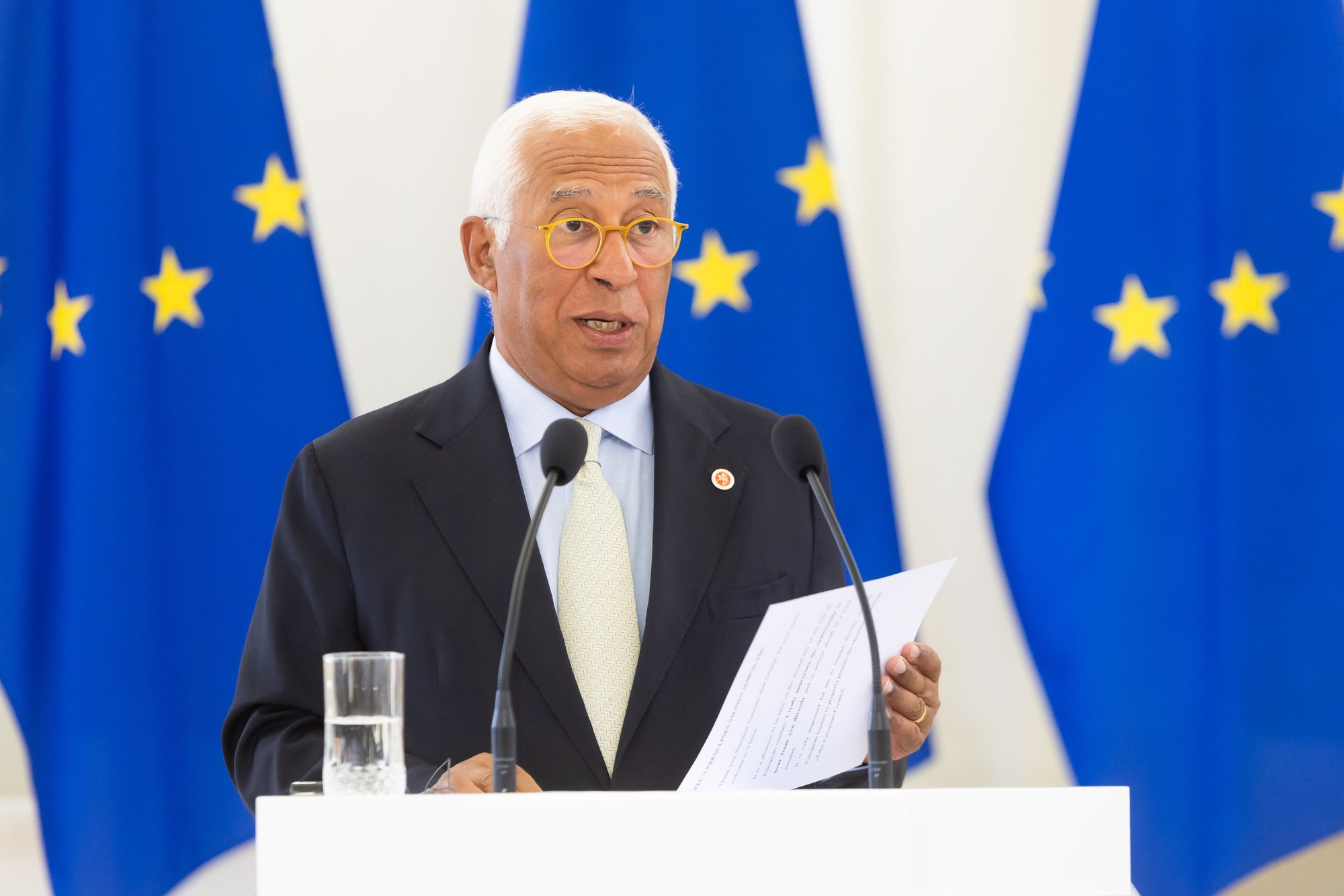 Lithuanian PM, Antonio Costa discuss EU presidency priorities