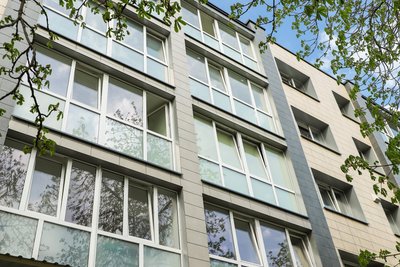 Modernizuotas daugiabutis Panevėžyje