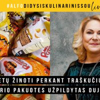 Maisto pakavimo gudrybės: ką reikėtų žinoti perkant traškučių, mėsos ar sūrio pakuotes, pripildytas dujų?