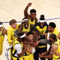 Kosminė serijos pradžia: Haliburtonas su sirena išplėšė pratęsimą ir Niujorke triumfavo „Pacers“