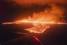 Dėl dar vieno ugnikalnio išsiveržimo evakuotas Islandijos kaimas 