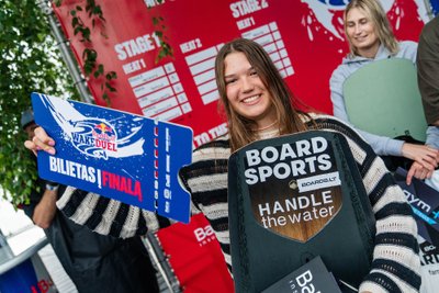 Viltė Matuzevičiūtė iškovojo bilietą į „Red Bull WakeDuel“ varžybas