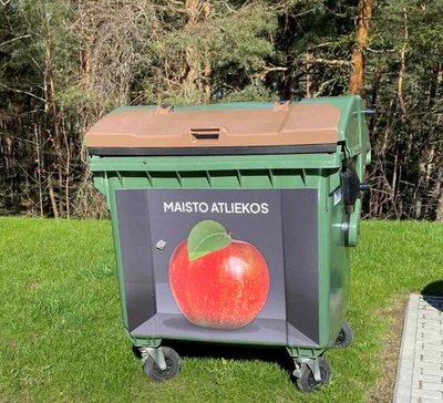Maisto atliekų konteineris Nidoje