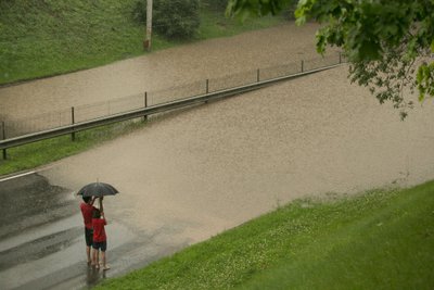 Potvynis Narbuto gatvėje