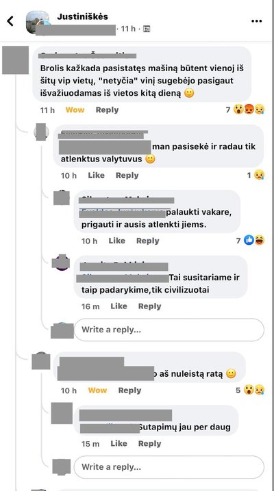 Parkingas Justiniškėse