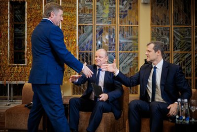 Ramūnas Karbauskis, Saulius Skvernelis, Gintautas Paluckas