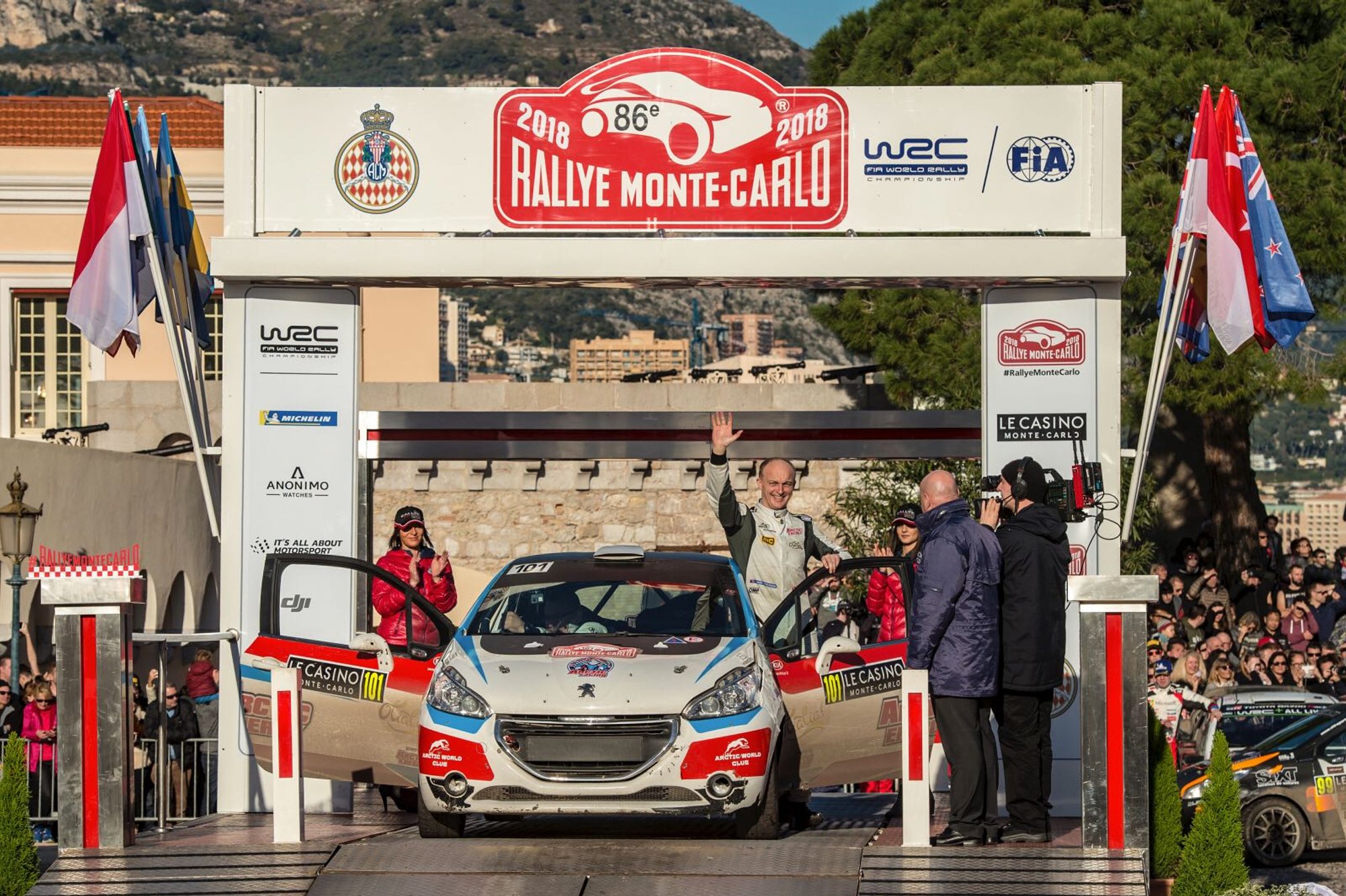 Istorinis D. Jociaus finišas WRC Monte Karlo ralyje