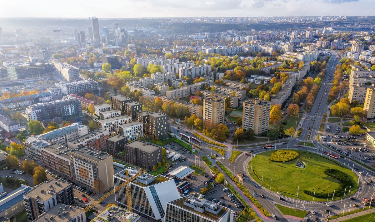 Vilnius Rudeni Rudenį Vilniuje, Šeimyniškių gatvėje, planuojama pradėti gyvenamojo ...